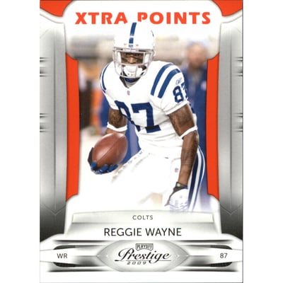 2009 Playoff Prestige Xtra Points Red #44 Reggie Wayne
