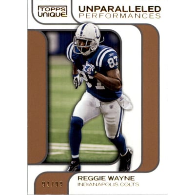 2009 Topps Unique Unparalleled Performances Bronze #UP13 Reggie Wayne