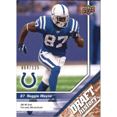 2009 Upper Deck Draft Edition Bronze 125 #174 Reggie Wayne