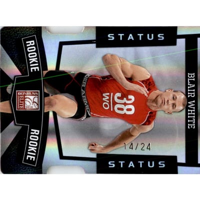 2010 Donruss Elite Status Black #144 Blair White