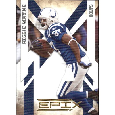 2010 Epix Gold #44 Reggie Wayne