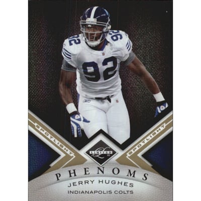2010 Limited Gold Spotlight #176 Jerry Hughes