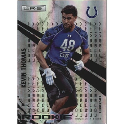 2010 Rookies and Stars Longevity Parallel Silver Holofoil #212 Kevin Thomas