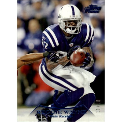2010 Topps Prime Blue #103 Reggie Wayne/50