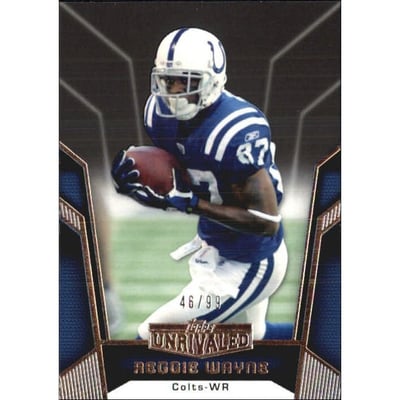 2010 Topps Unrivaled Black #45 Reggie Wayne
