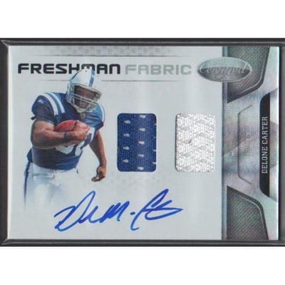 2011 Certified #274 Delone Carter JSY AU/499 RC