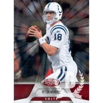2011 Certified Platinum Red #66 Peyton Manning