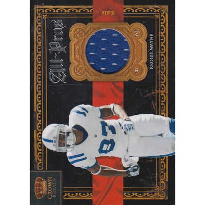 2011 Crown Royale All Pros Materials #4 Reggie Wayne/299