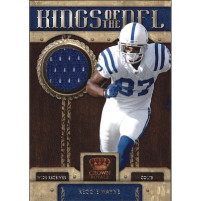 2011 Crown Royale Kings of the NFL Materials #2 Reggie Wayne/299
