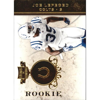 2011 Panini Plates and Patches Gold #139 Joe Lefeged