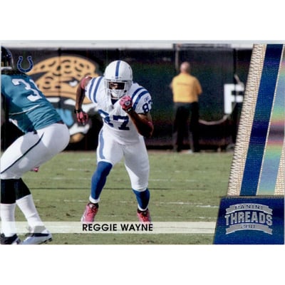 2011 Panini Threads Platinum #67 Reggie Wayne