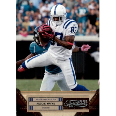 2011 Timeless Treasures Silver #84 Reggie Wayne