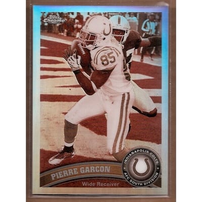 2011 Topps Chrome Sepia Refractors #202 Pierre Garcon