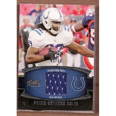 2011 Topps Prime Veteran Relics #PVRJA Joseph Addai