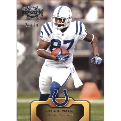 2011 Topps Triple Threads Gold #79 Reggie Wayne