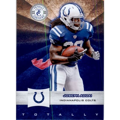 2011 Totally Certified Blue #37 Joseph Addai
