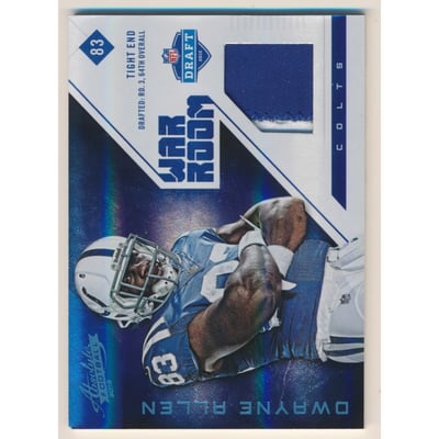 2012 Absolute War Room Materials Prime #14 Dwayne Allen