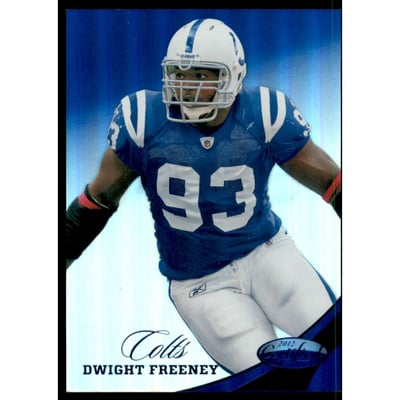 2012 Certified Mirror Blue #51 Dwight Freeney