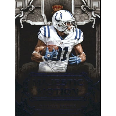 2012 Crown Royale Majestic Motion Blue #5 Donald Brown