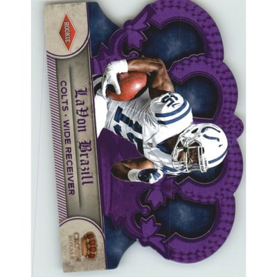 2012 Crown Royale Purple #207 LaVon Brazill