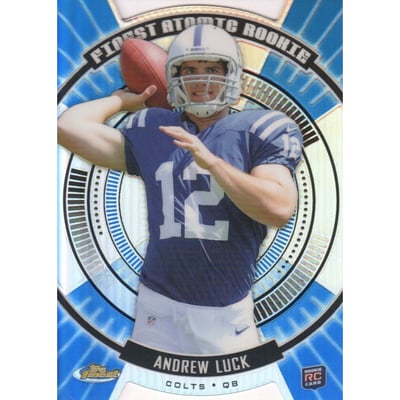 2012 Finest Atomic Refractor Rookies #FARAL Andrew Luck