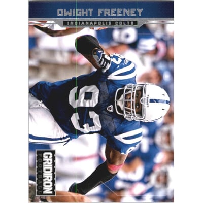 2012 Gridiron Platinum X's #84 Dwight Freeney