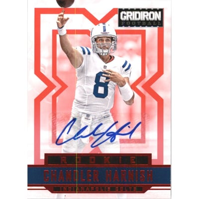 2012 Gridiron Rookie Autographs X's #214 Chandler Harnish/99