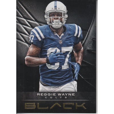 2012 Panini Black Gold #19 Reggie Wayne