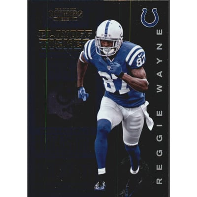 2012 Panini Contenders Playoff Ticket #41 Reggie Wayne
