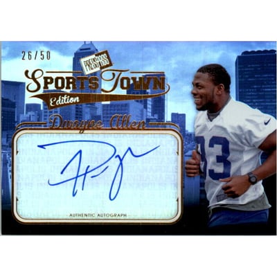 2012 Press Pass SportsTown Gold #STDA Dwayne Allen/44*