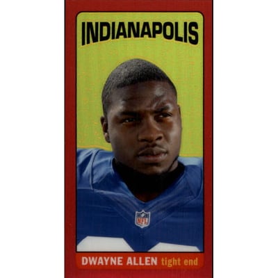 2012 Topps Chrome 1965 Red Refractors #29 Dwayne Allen