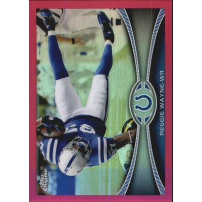 2012 Topps Chrome Pink Refractors #190 Reggie Wayne