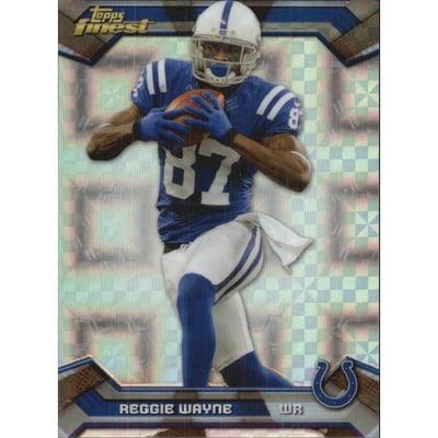 2013 Finest Xfractors #17 Reggie Wayne