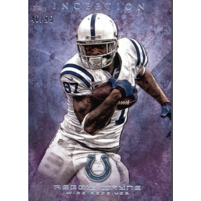 2013 Topps Inception Purple #77 Reggie Wayne
