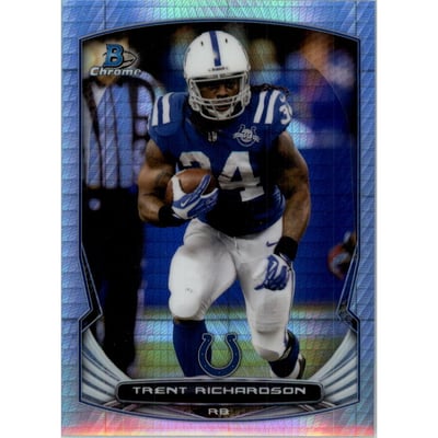 2014 Bowman Chrome Prism Refractors #58 Trent Richardson