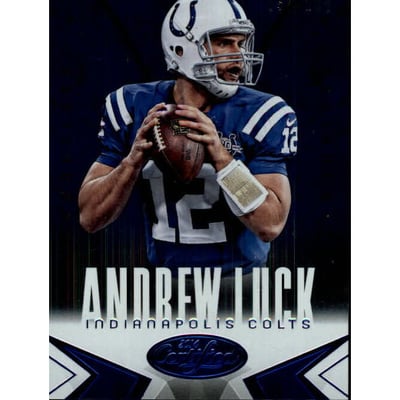 2014 Certified Camo Blue #42 Andrew Luck