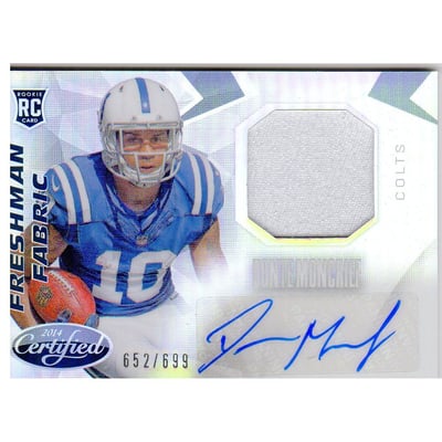 2014 Certified #218 Donte Moncrief JSY AU/699 RC