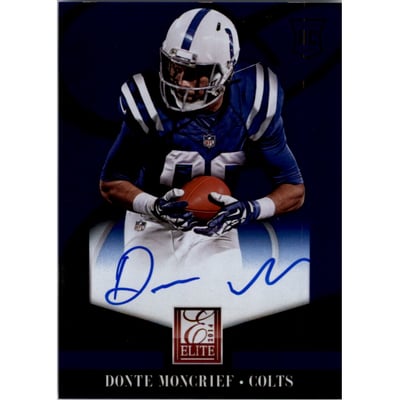 2014 Elite Rookie Autographs #16 Donte Moncrief