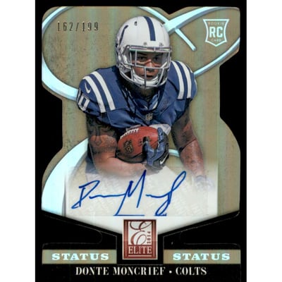 2014 Elite Status Gold #133 Donte Moncrief AU/199