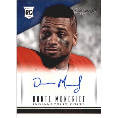 2014 Prestige Rookie Autographs #233 Donte Moncrief