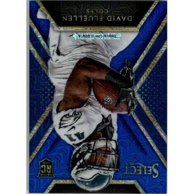 2014 Select Rookies Mojo Blue #147 David Fluellen