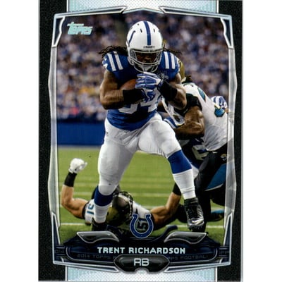 2014 Topps Black #273 Trent Richardson