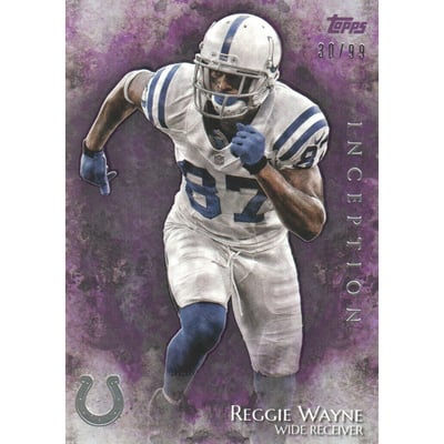 2014 Topps Inception Purple #50 Reggie Wayne