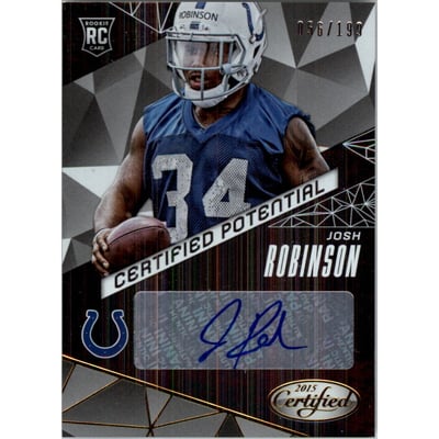 2015 Certified Potential Autographs #CPJR Josh Robinson/199