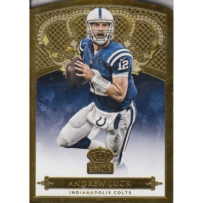 2015 Crown Royale Gold #100 Andrew Luck