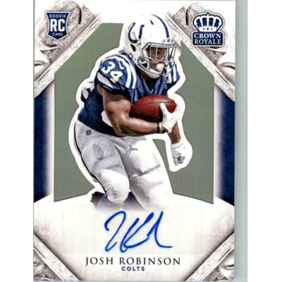2015 Crown Royale Gold #175 Josh Robinson AU/49