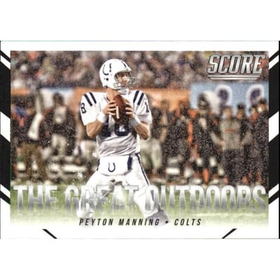 2015 Score The Great Outdoors #12 Peyton Manning