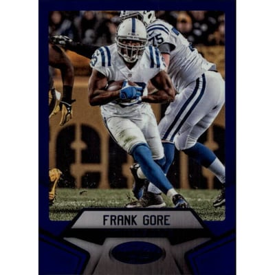 2016 Certified Mirror Blue #84 Frank Gore