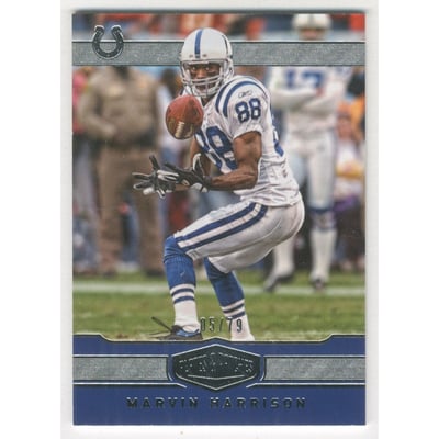 2016 Panini Plates and Patches #103 Marvin Harrison RET
