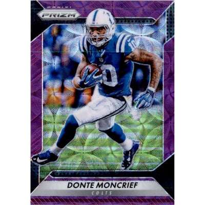 2016 Panini Prizm Prizms Purple Scope #152 Donte Moncrief